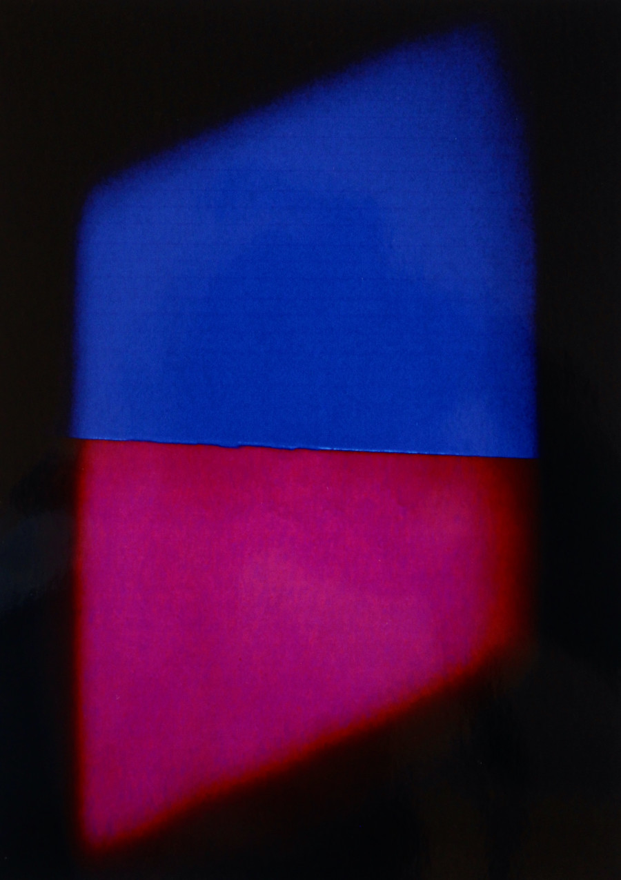 Roger Humbert, Untitled (Color Reflection, digital), 2013, Fine Art Print, 18 x 13 cm © Roger Humbert