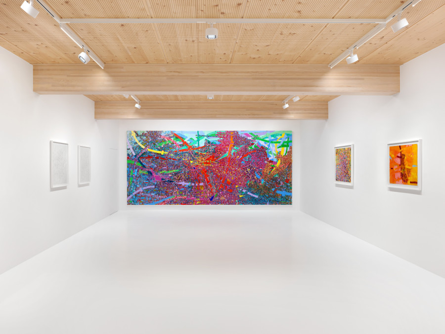 Rick Lowe, In Search of Light, 2024–25, installation view. Artwork © Rick Lowe Studio. Photo: Annik Wetter. Courtesy Gagosian