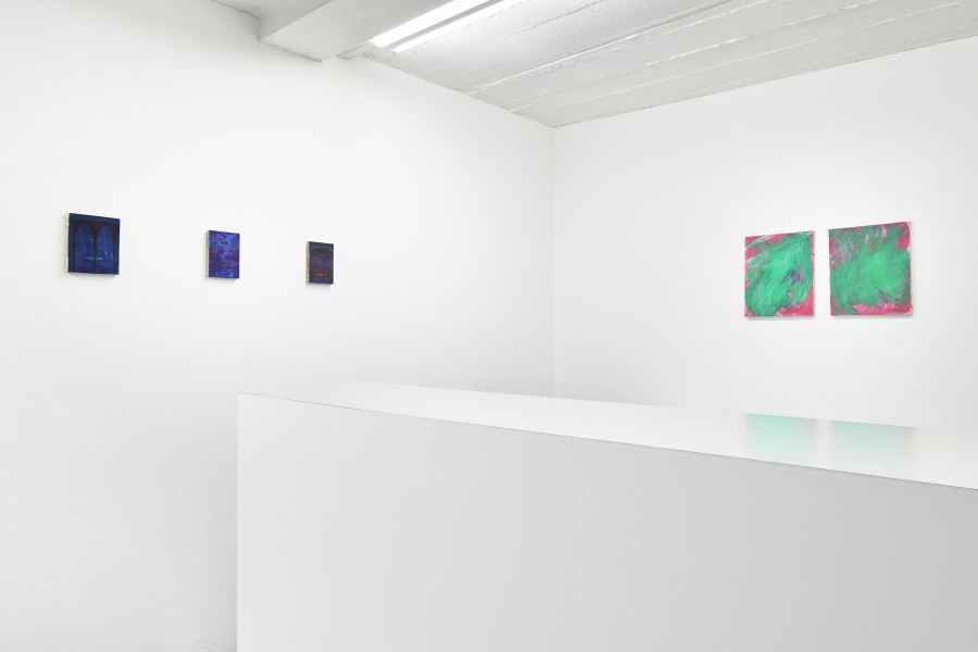 Exhibition view, Augusta Lardy Micheli, walk with me, galerie lange + pult, Auvernier, 2026. Photo credit: © Sully Balmassière