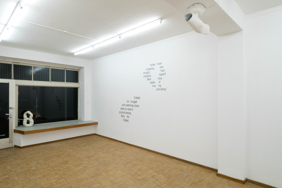 In Between Folds, installation view, 2021, Sentiment, Zürich
