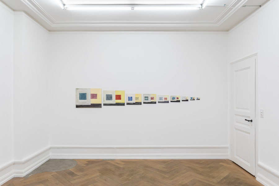 Exhibition view, Ernst Caramelle, Mai 36 Galerie, 2023-2024.