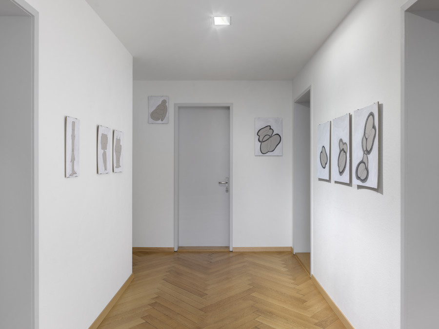 Exhibition view, Barbara Bietenholz, Liminal Paradigm, BELETAGE Art Space, Zürich, 2025. Photo credit: Annik Wetter, courtesy BELETAGE, Zurich