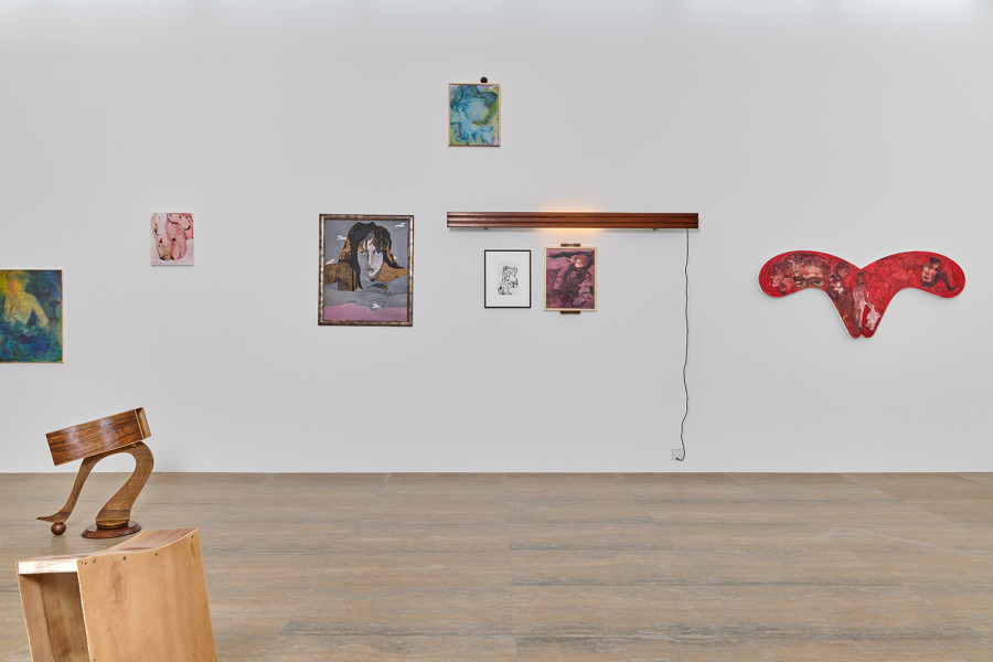 Exhibition view, Valse Velue, Cathy Josefowitz, Jessy Razafimandimby, Halle Nord, Geneva, 2026. Photo credit: © Thomas Maisonnasse / Halle Nord, 2026