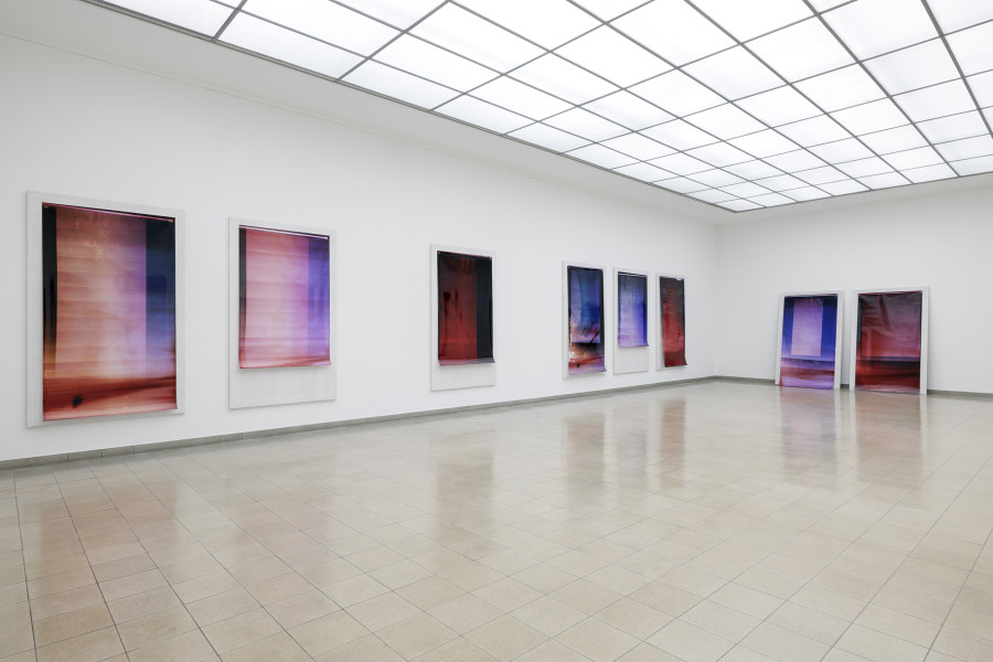 Akosua Viktoria Adu-Sanyah, RESIDUAL SKY, Installation view Kunsthaus Glarus. Photo: Gina Folly. Kunsthaus Glarus, 2026. Courtesy the artist.