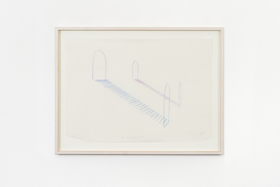 Max Neuhaus – Untitled, 1993; Drawing study 3. Sound Work Location: CAPC Musée d'Art Moderne, Bordeaux (1993 – present)