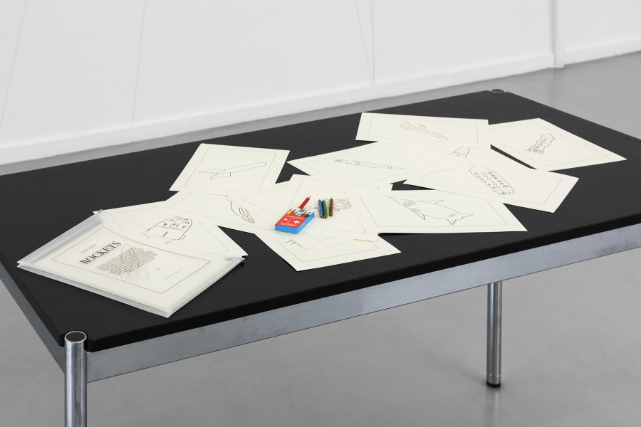 Mitchell Anderson, Rockets, ed. of the CEC, 2026. Photo : Remy Ugarte Vallejos. Courtesy Centre d’édition contemporaine, Geneva