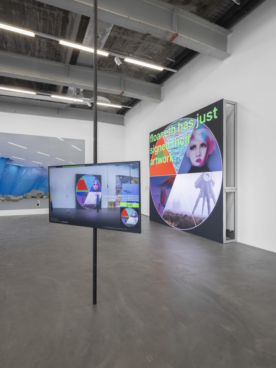 DYOR, Kunsthalle Zürich, 2022, installation view, image: Julien Gremaud