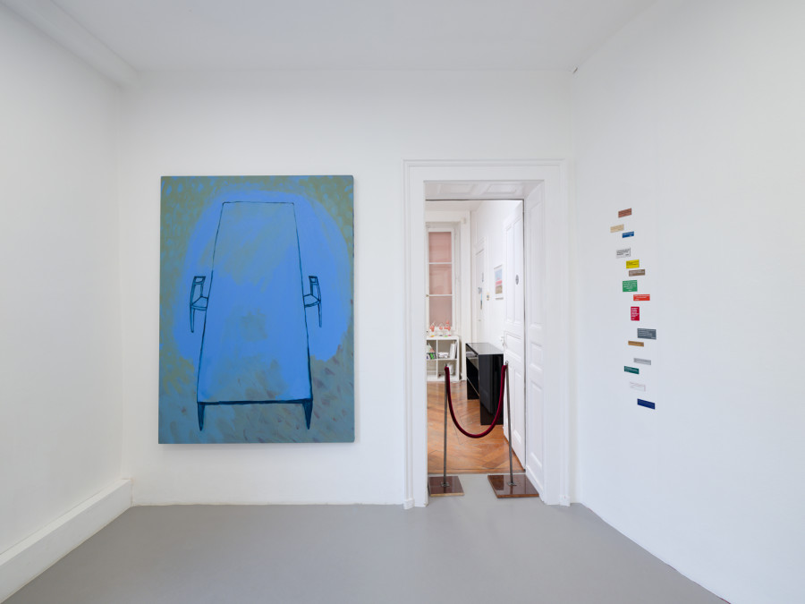 Exhibition view, Flo Kasearu, Pelouse Interdite / Do Not Step on the Grass, Villa du Parc, Annemasse, 2026. Photo credit: Aurélien Mole