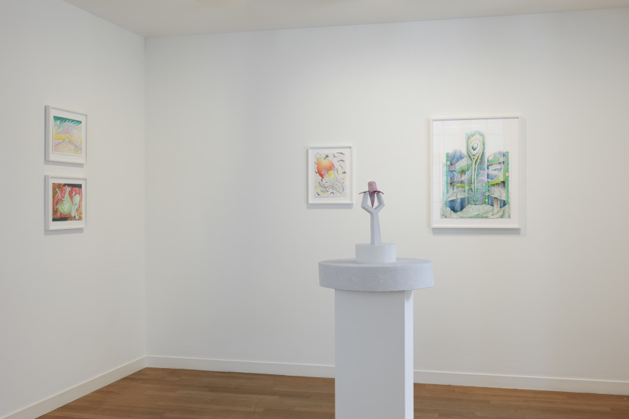 Ausstellungsansichten / Exhibition views, Jonathan Penca, My Protagonists, Kunst Raum Riehen, 2025. Courtesy the artist, Deborah Schamoni, München. Photos: Gina Folly