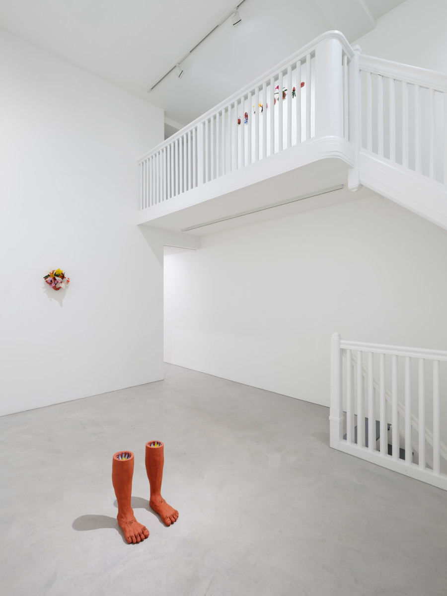 Installation view, Pedro Wirz, Substance Shifts, Galerie Philippzollinger, 2024. Photo credit: Conradin Frei