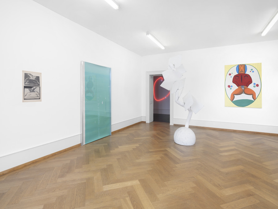 Exhibition view, Collections, Pain perdu, Kunsthaus Pasquart, 2023. Photo credit: Julien Gremaud