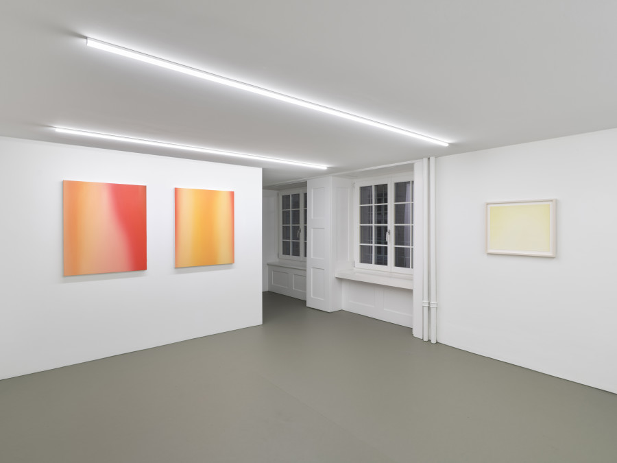 Installation view, Keem Jiyoung, Breath of the Month, Galerie Philippzollinger, 2024.