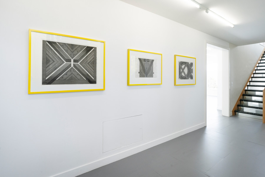 Exhibition view, Johannes Gachnang, New Historical Architectures, suns.works, 2024. ©2024 suns.works and the artists. Photography: Claude Barrault