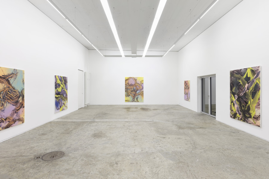 Judy Millar, Galerie Mark Müller, 2022, photocredit: Conradin Frei, Zurich