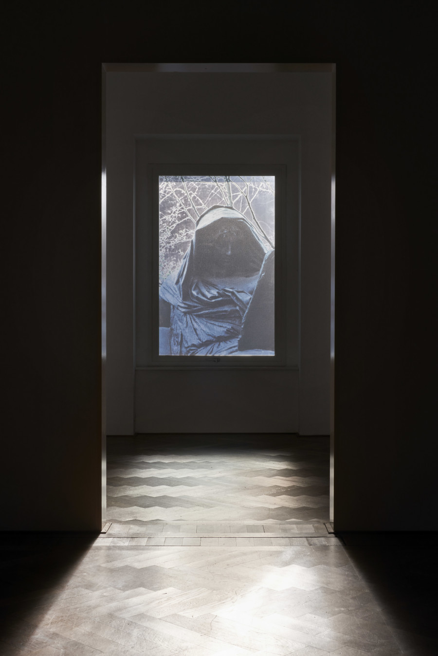 Marie Matusz, Fellow Prisoners, 2025, installation view, in: Marie Matusz, Reservoir, Kunsthalle Basel, 2025, photo: Philipp Hänger / Kunsthalle Basel